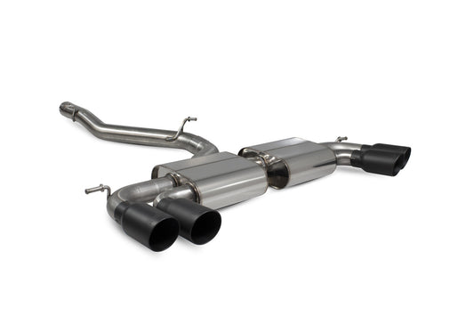 Scorpion Non-resonated cat/gpf-back system without valves for Audi S3 3-Door/Sportback 8V 2013-2020 SAUS109C