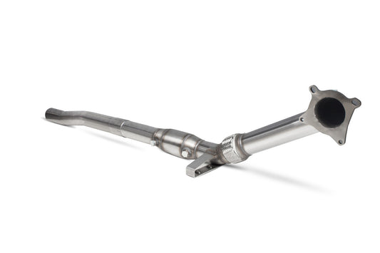 Scorpion Downpipe with a high flow sports catalyst for Audi S3 8P 2006-2012 SAUX074