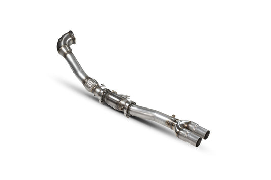 Scorpion Downpipe with sports catalyst (Removes GPF) for Audi RSQ3 (F3) 2019-2023 SAUX112