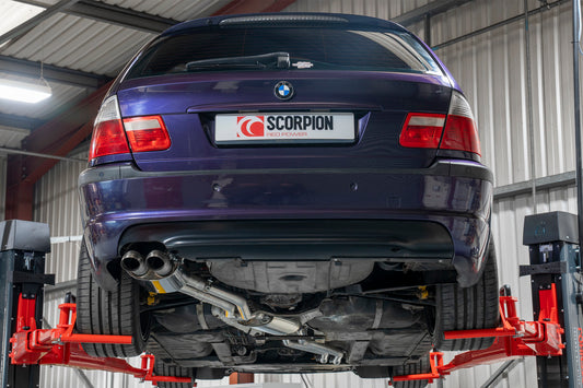 Scorpion Cat-back System for BMW E46 320/325/330 RWD Petrol 2000-2006 SBM093DT