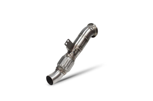 Scorpion Downpipe with a high flow sports catalyst for BMW M140i (F20, F21) / M240i (F22, F23) / 340i (F30, F32) / 440i (F32, F33, F36) including XDrive models 2015-2020 SBMX074