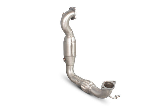 Scorpion Downpipe with high flow sports catalyst for Ford Fiesta Ecoboost 1.0T 100,125 & 140 PS 2013-2017 SFDX078