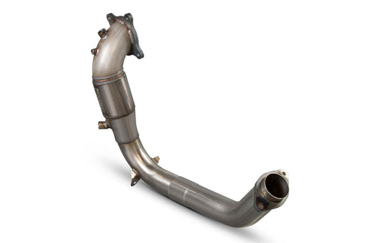 Scorpion Downpipe with a high flow sports catalyst for Honda Civic Type R FK2 (LHD) 2015-2017 SHDX014