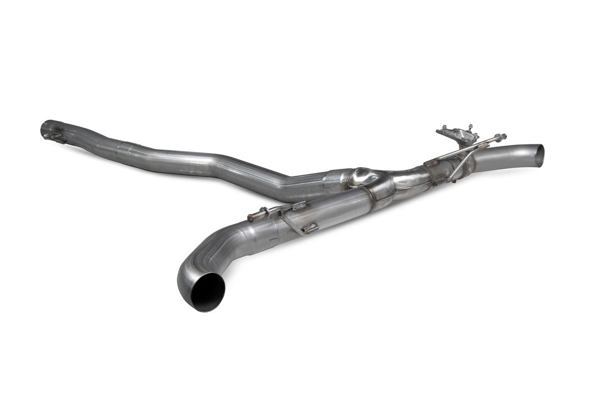 Scorpion GPF-Back with valve, No rear silencer for Mercedes-Benz A35 AMG W177 Hatchback 2018-2023 SMBS006