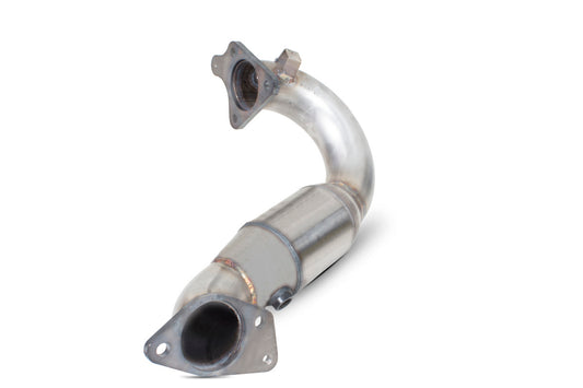 Scorpion Downpipe with high flow sports catalyst for Renault Clio MK4 RS 200 EDC 2013-2015 SRNPX027