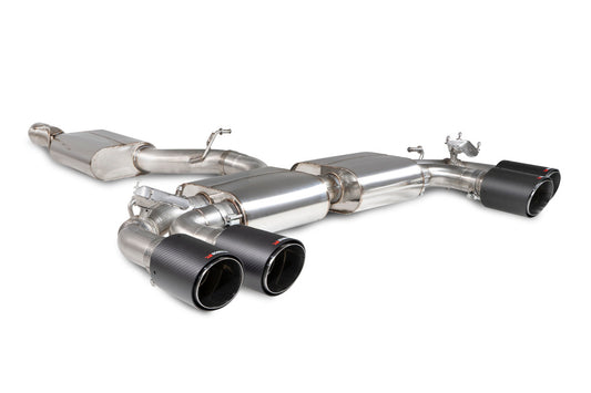 Scorpion Resonated gpf back system with valves for CUPRA Formentor 2.0 TSI 4Drive 310 2020-2023 SST015CF