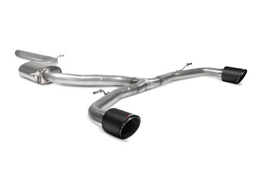 Scorpion Non-resonated GPF-back system for Volkswagen Golf Mk8 Gti 2020-2023 SVWS064CF