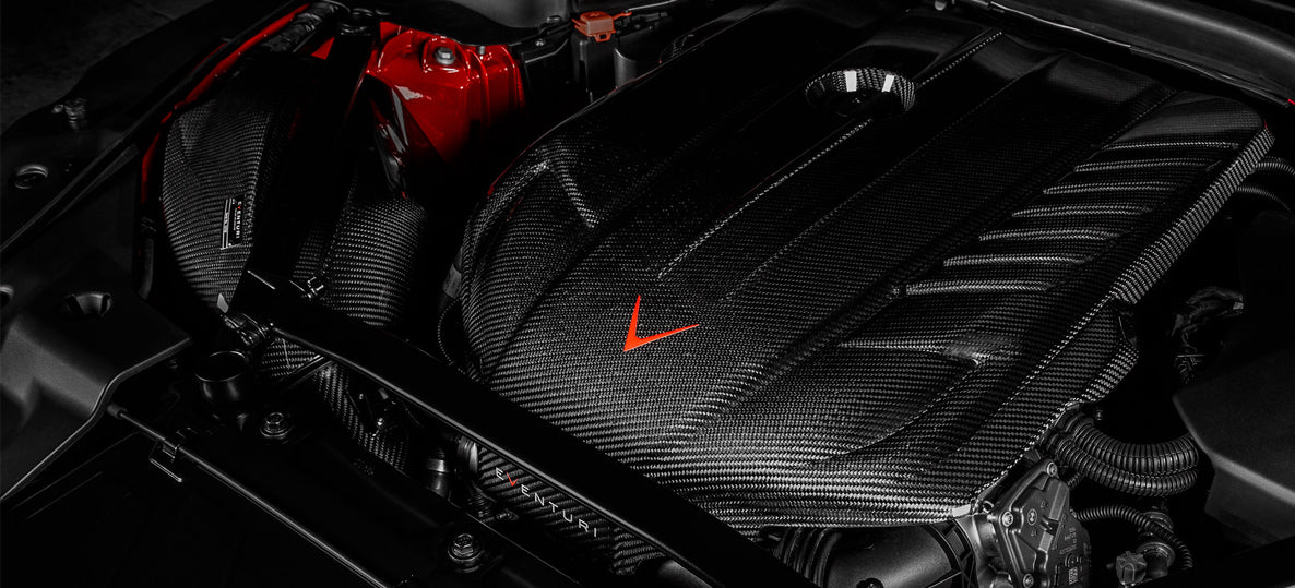 Eventuri Gloss Carbon Intake Kit for Toyota Supra 3.0 B58