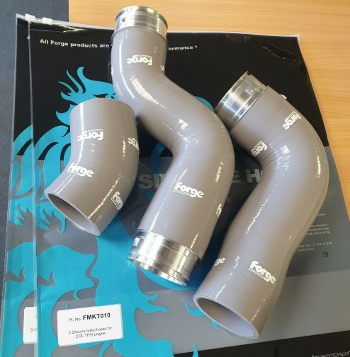 Forge Motorsport Turbo Hose Kit for Audi, VW, SEAT, and Skoda 2.0 FSiT - Grey FMKT010-GR