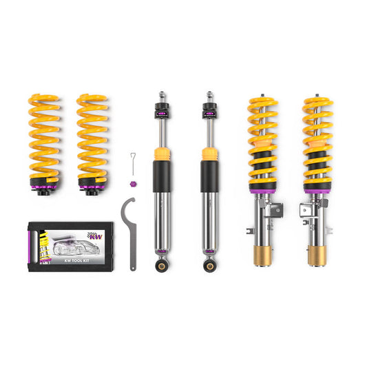 KW V3 Leveling Coilovers for MERCEDES-BENZ C-Klasse / c-class W205, C205, A205, S205 204, 204 AMG, 204 K 02/14- 85-190KW 3520825073