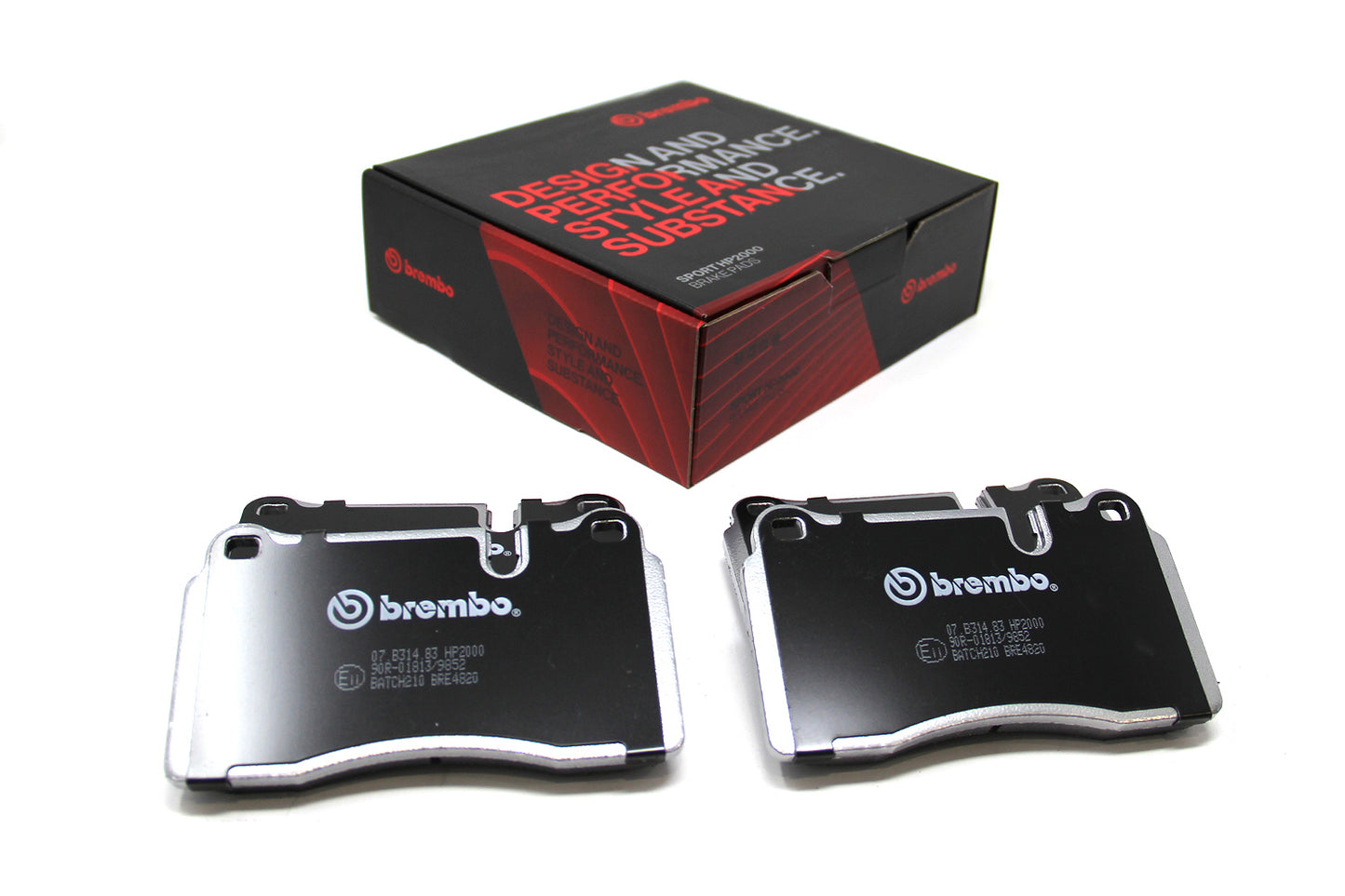 Brembo HP2 / HP2000 Front Brake Pads 07.B314.83-HP2