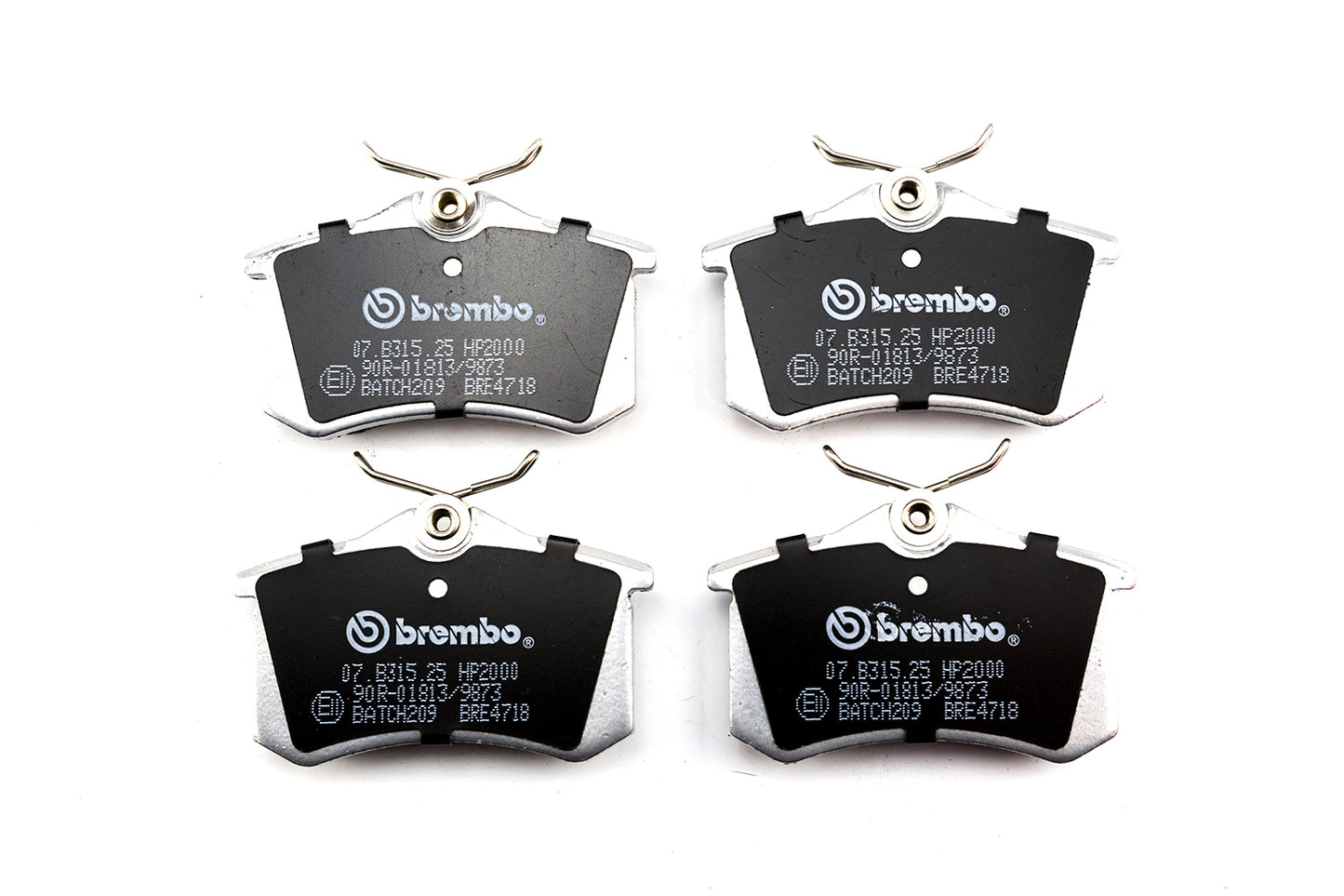 Brembo HP2 / HP2000 Rear Brake Pads 07.B315.25-HP2