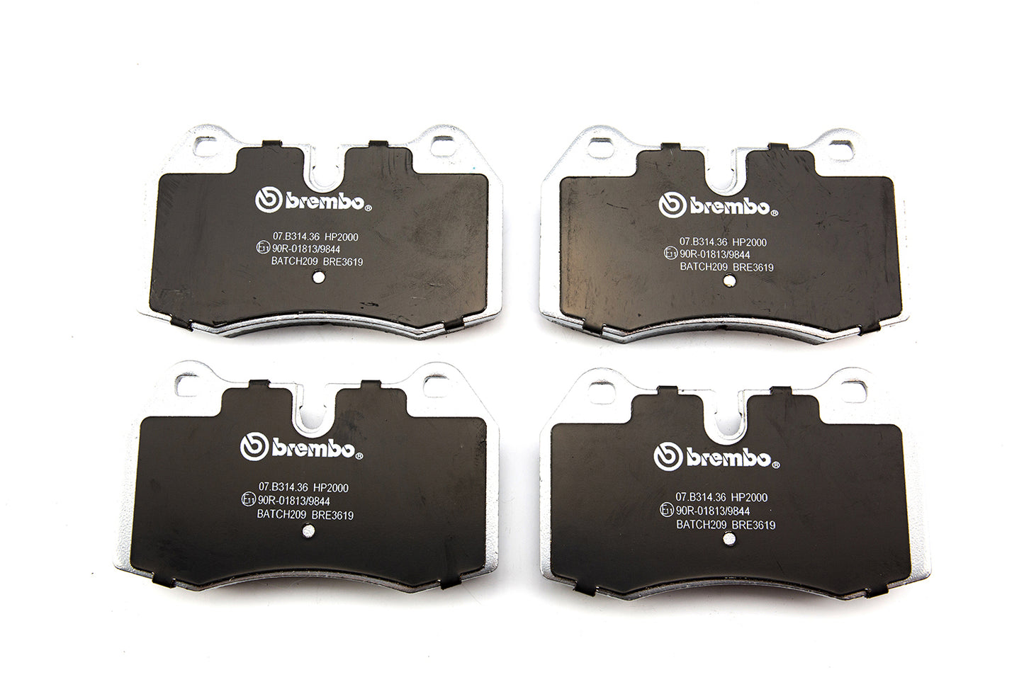 Brembo HP2 / HP2000 Front Brake Pads 07.B314.36-HP2