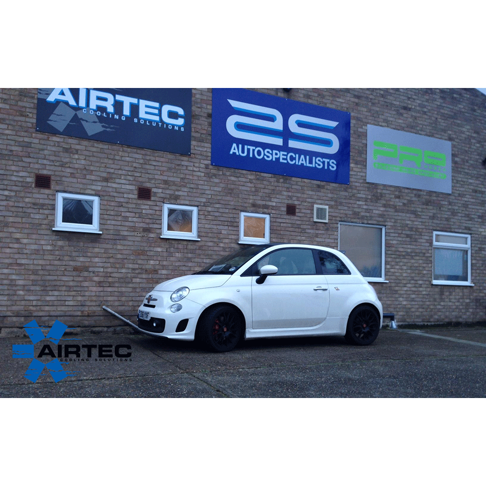 Airtec Front Mount Intercooler for Fiat 500 595 Abarth IHI Turbo Automatic ATINTFT1/AUTO