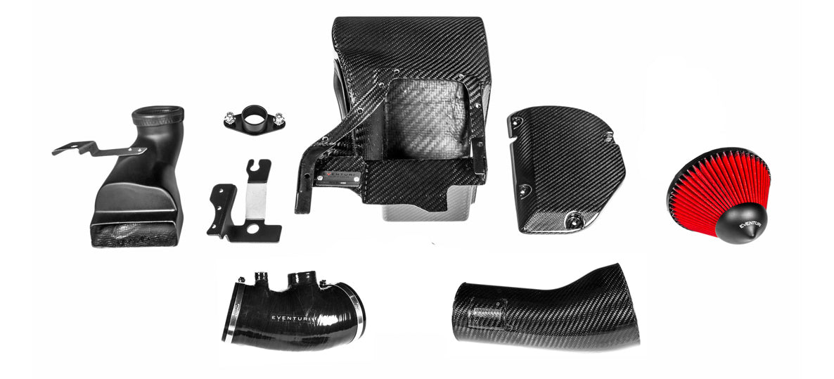 Eventuri Gloss Carbon Intake Kit for Honda Civic Type R FK8