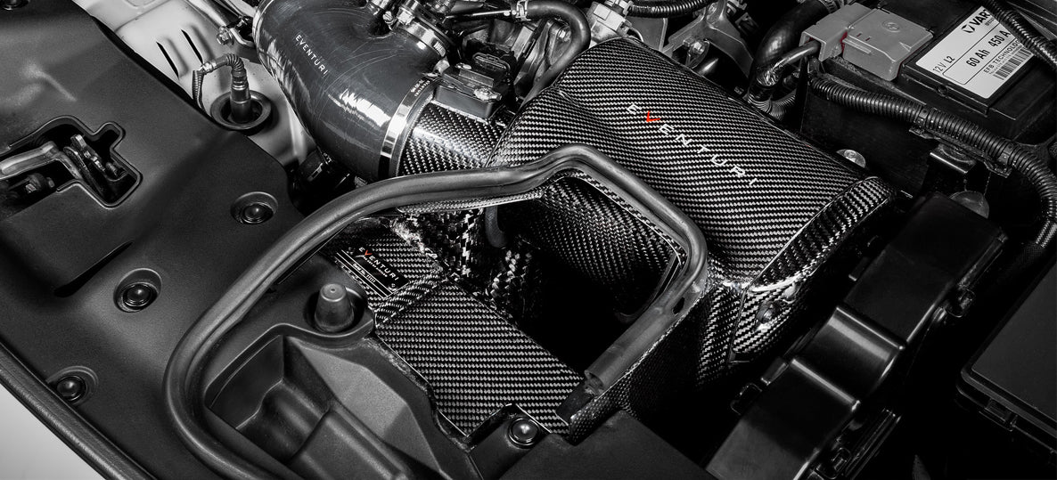 Eventuri Gloss Carbon Intake Kit for Honda Civic Type R FK8