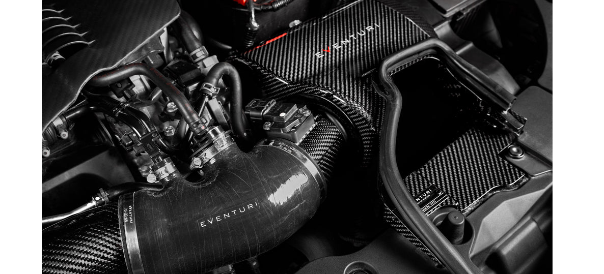 Eventuri Gloss Carbon Intake Kit for Honda Civic Type R FK8