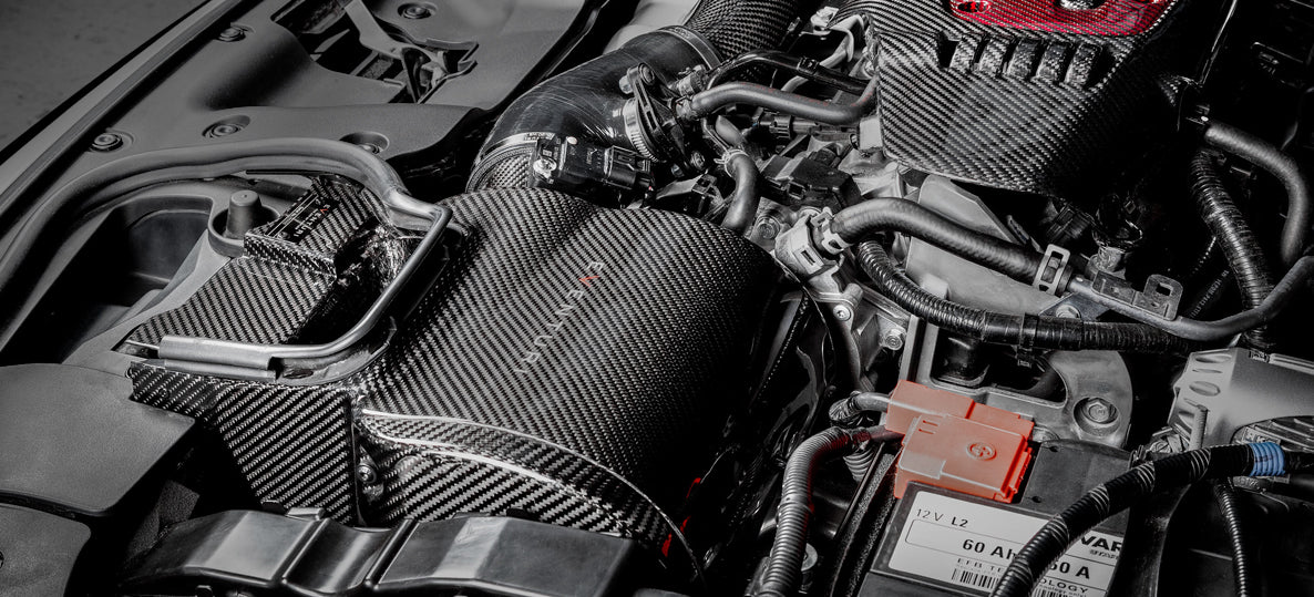 Eventuri Gloss Carbon Intake Kit for Honda Civic Type R FK8