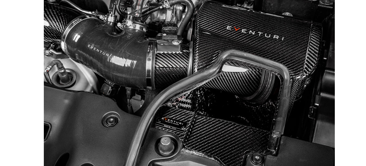 Eventuri Gloss Carbon Intake Kit for Honda Civic Type R FK8