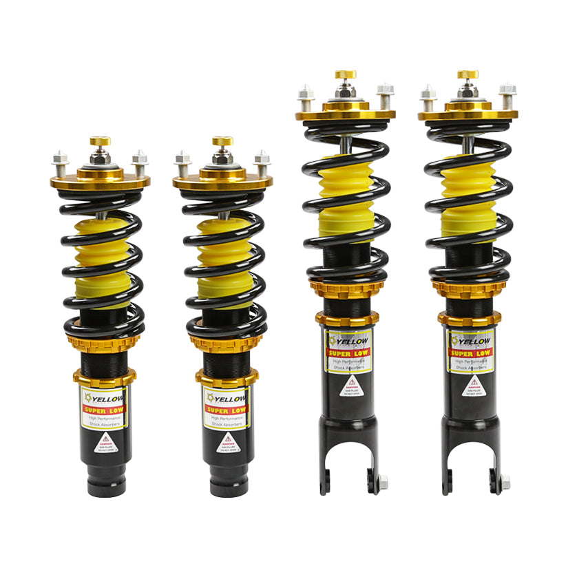 YELLOW SPEED RACING YSR SUPER LOW COILOVERS HONDA CIVIC CRX DEL SOL EG EH EJ 92-95FORK TYPE