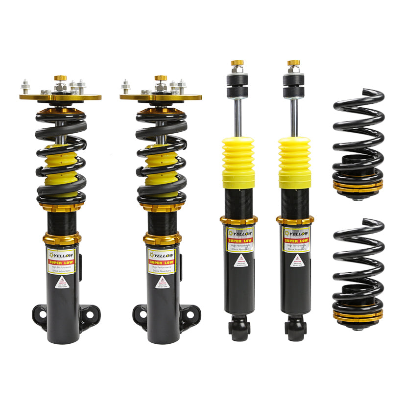 YELLOW SPEED RACING YSR SUPER LOW TRUE COILOVERS MERCEDES-BENZ E-CLASS W124 84-92